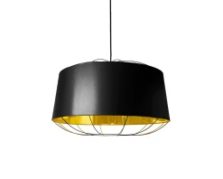 Petite Friture Lanterna 75 taklampa svart / guld