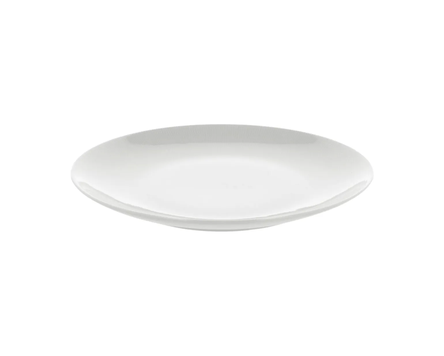 Pillivuyt Eventail tallrik ø 28 cm vit, set om 6