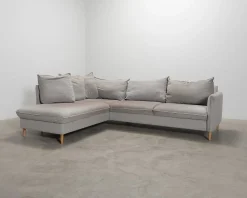 Pohjanmaan Chic 4-sits hörnsoffa grå