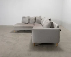 Pohjanmaan Chic 4-sits hörnsoffa grå