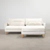 Pohjanmaan 2,5-sits soffa med fotpall