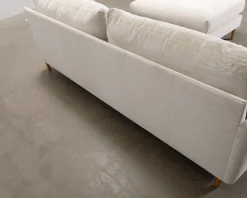 Pohjanmaan 2,5-sits soffa med fotpall