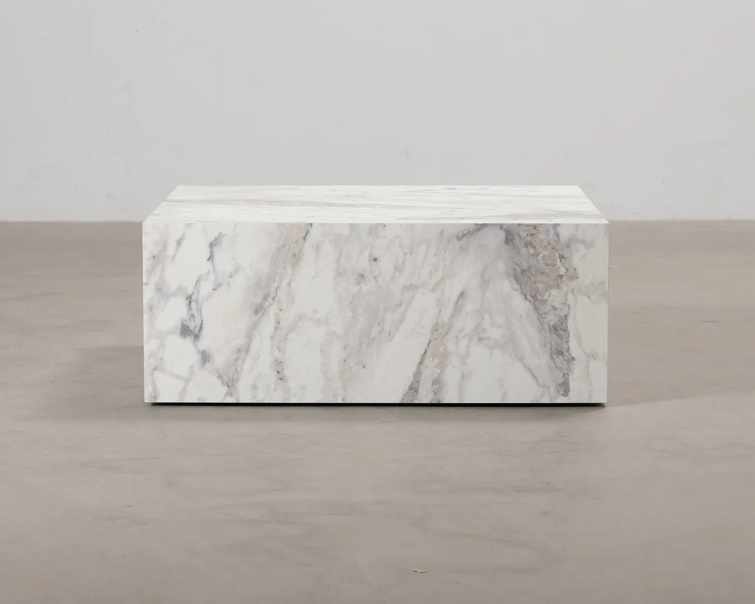 Rambabu soffbord 90 x 90 cm vit