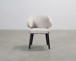 Richmond Interiors Indigo sammetsstol beige