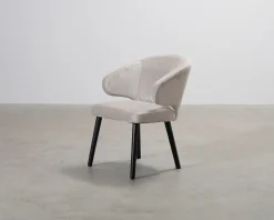 Richmond Interiors Indigo sammetsstol grå