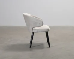 Richmond Interiors Indigo sammetsstol grå