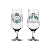 Ritzenhoff Brauchzeit Pils No. 7 & 8 ölglas, set om 2