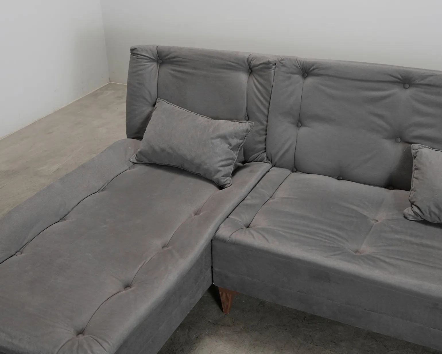 Riversdale 3-sits soffa grå