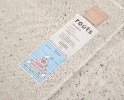 Roots Living Pile Bamboo matta 170 x 240 cm vit