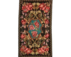 Rose Kelim orientalisk matta 185 x 317 cm