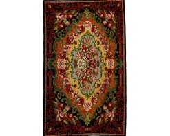 Rose Kelim orientalisk matta 235 x 386 cm