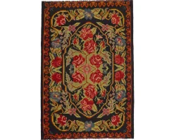 Rose Kelim orientalisk matta 184 x 272 cm