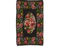 Rose Kelim orientalisk matta 135 x 226 cm