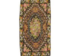 Rose Kelim orientalisk matta 191 x 353 cm
