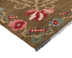 Rose Kelim orientalisk matta 183 x 326 cm