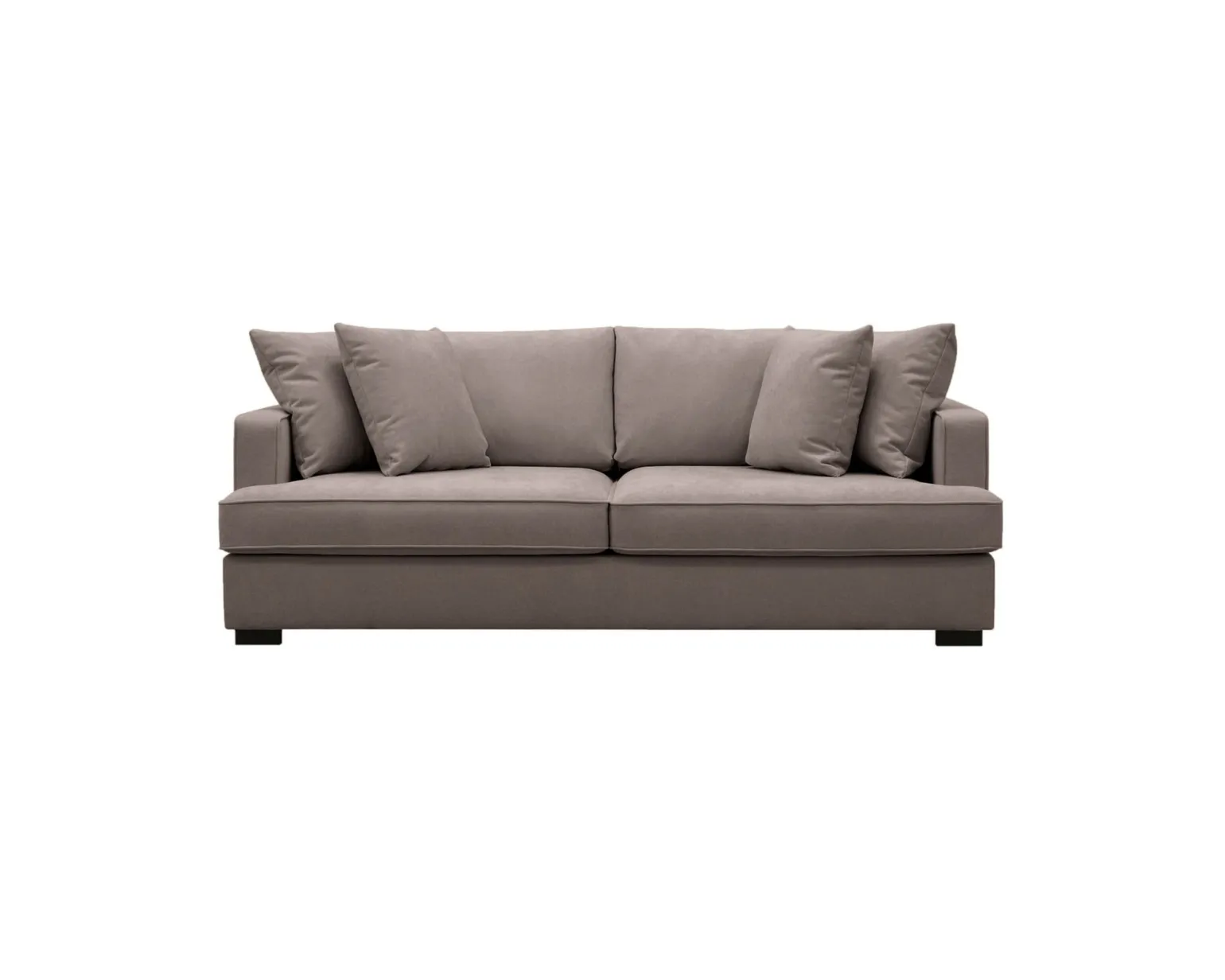 Rossita 3-sits soffa brun
