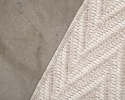 Rugvista Amalfi matta 80 x 300 cm beige / vit