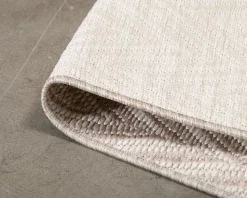 Rugvista Amalfi matta 80 x 300 cm beige / vit
