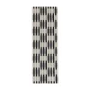 Rugvista Challi gångmatta 80 x 250 cm svart
