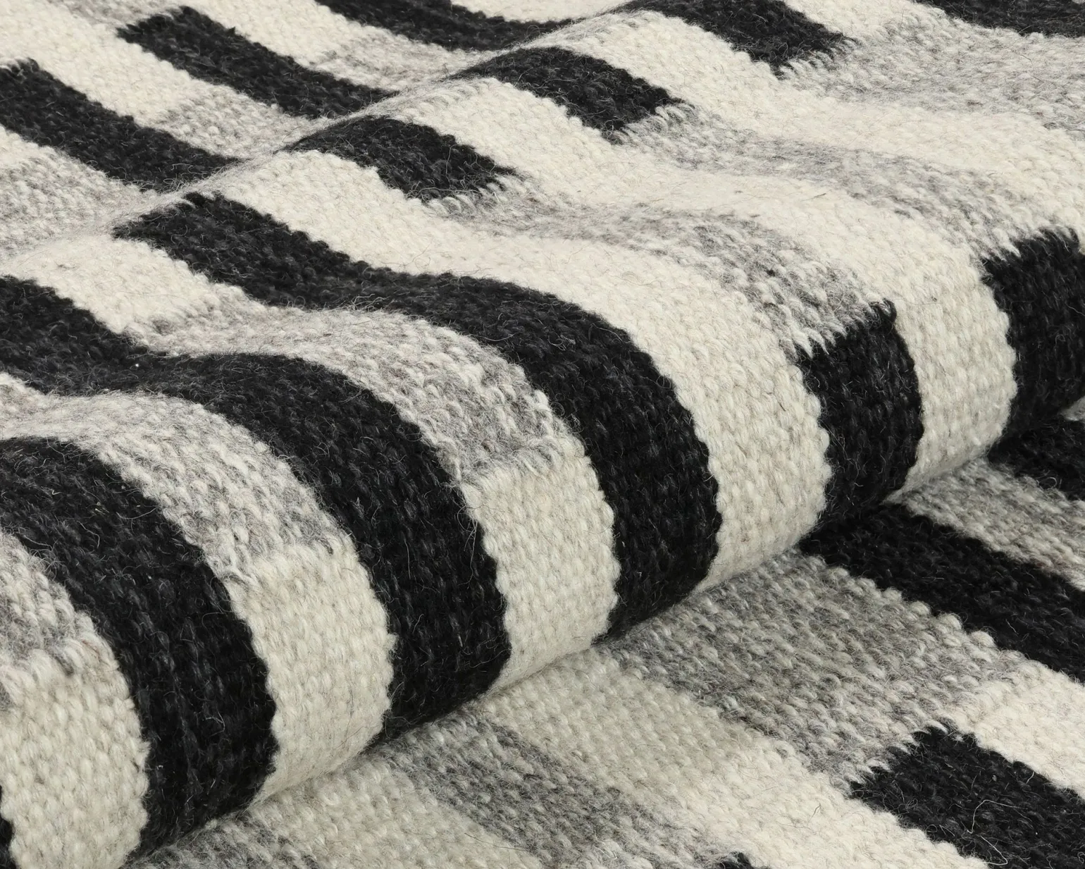 Rugvista Challi gångmatta 80 x 250 cm svart