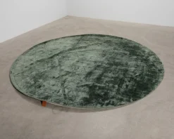 Rugvista Core Brooklyn runt viskosmatta ø 300 cm mörkgrön