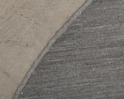Rugvista Core Handloom Flat matta ø 200 cm mörkgrå