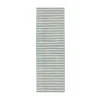 Rugvista Dune matta 80 x 200 cm vit / ljusgrön