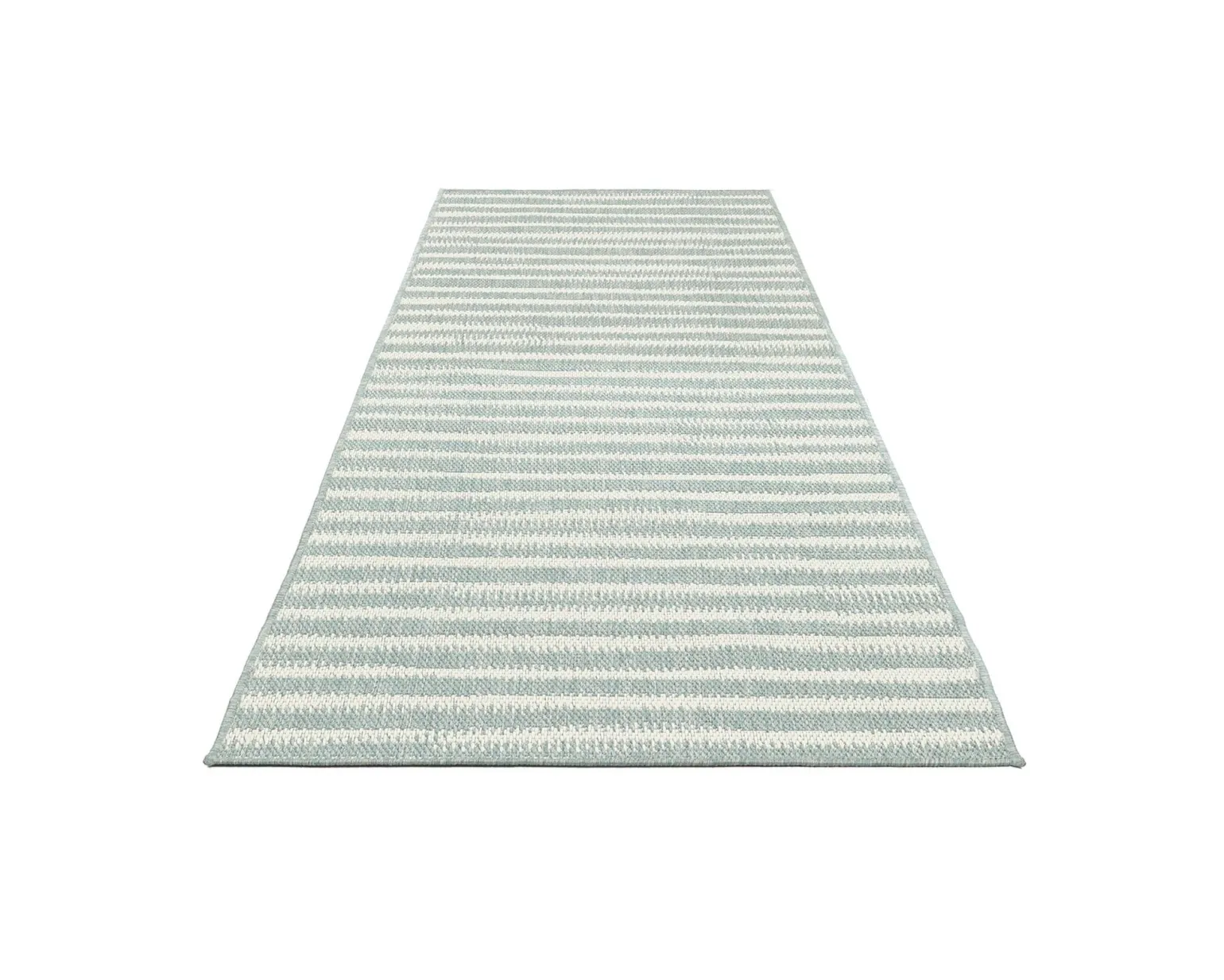 Rugvista Dune matta 80 x 200 cm vit / ljusgrön