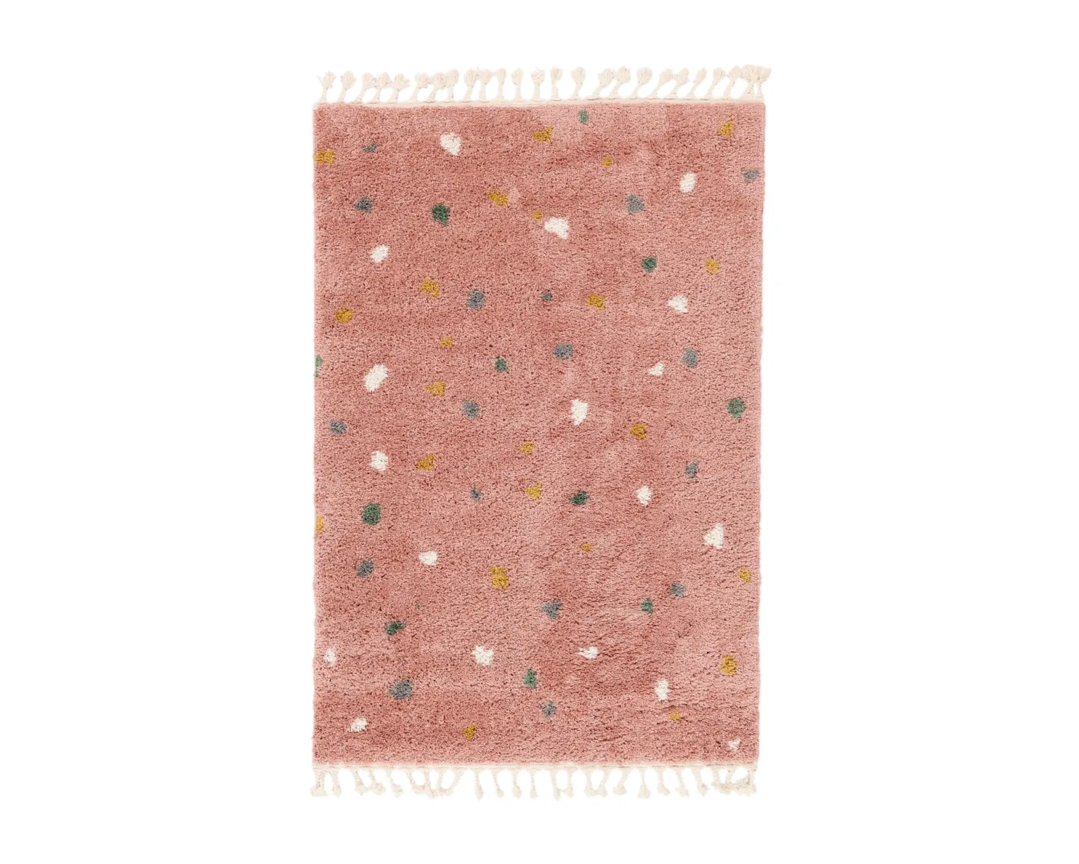 Rugvista Essential Confetti matta 140 x 200 cm rosa