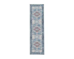Rugvista Essential Georgia Oriental hallmatta 80 x 300 cm blå