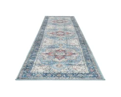 Rugvista Essential Georgia Oriental hallmatta 80 x 300 cm blå