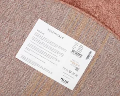 Rugvista Essential Memphis matta Ø 150 cm terracotta