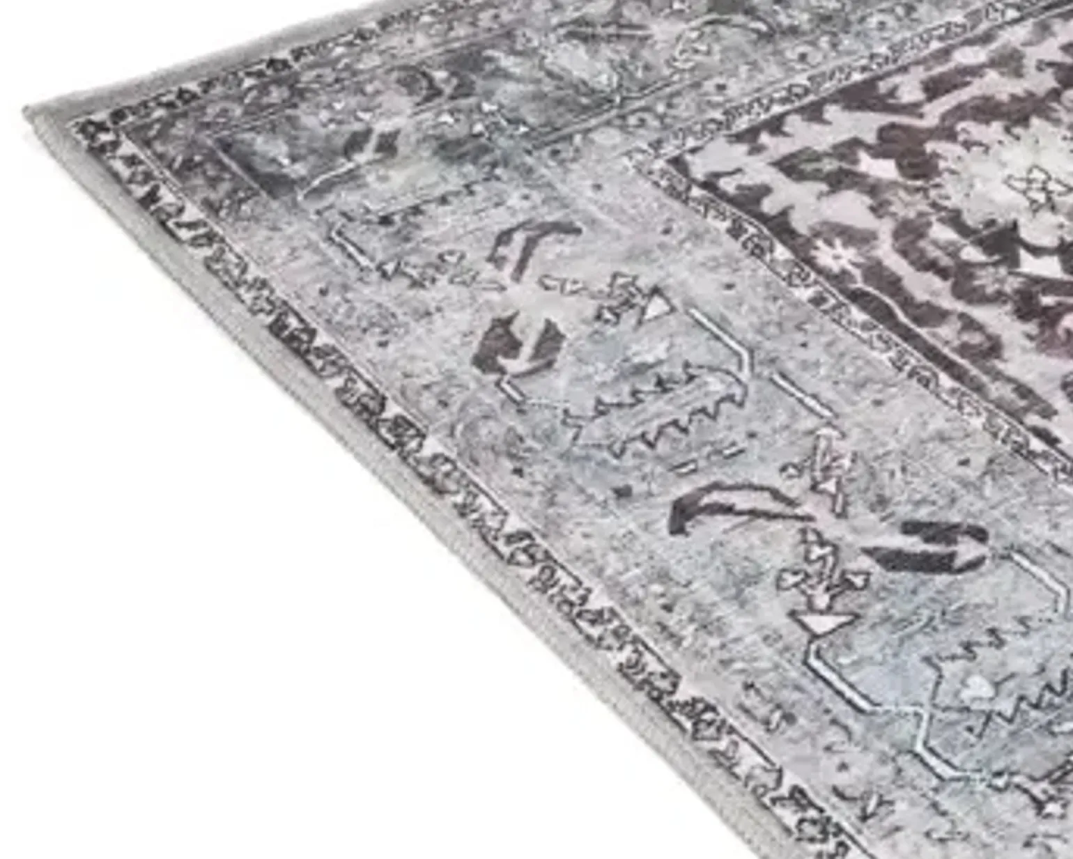 Rugvista Gina Oriental matta 80 x 350 cm blågrå