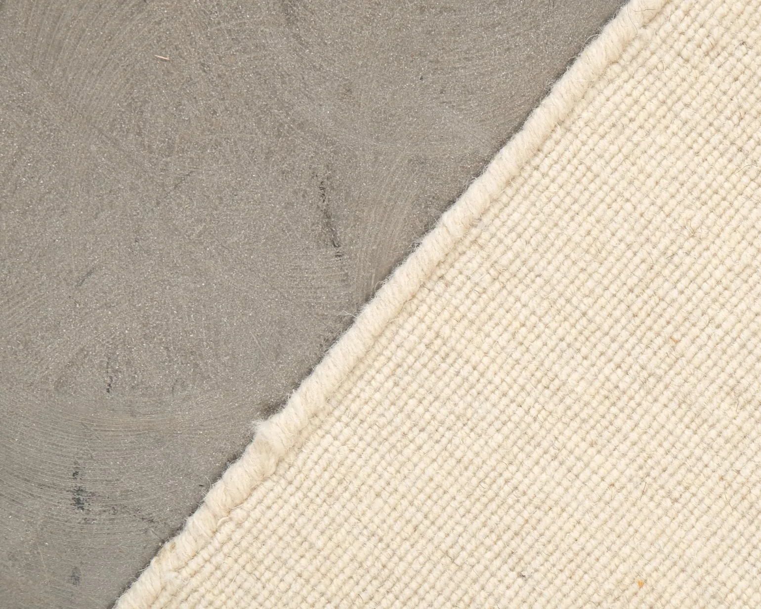 Rugvista Handloom Flat matta 140 x 200 cm naturvit