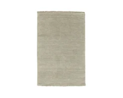 Rugvista Handloom Fringes matta 80 x 120 cm grå / ljusgrön
