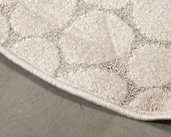 Rugvista Lollo Lamm matta ø 150 cm beige / grå