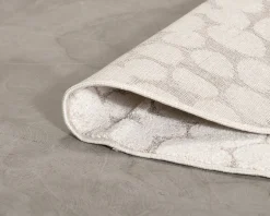 Rugvista Lollo Lamm matta ø 150 cm beige / grå