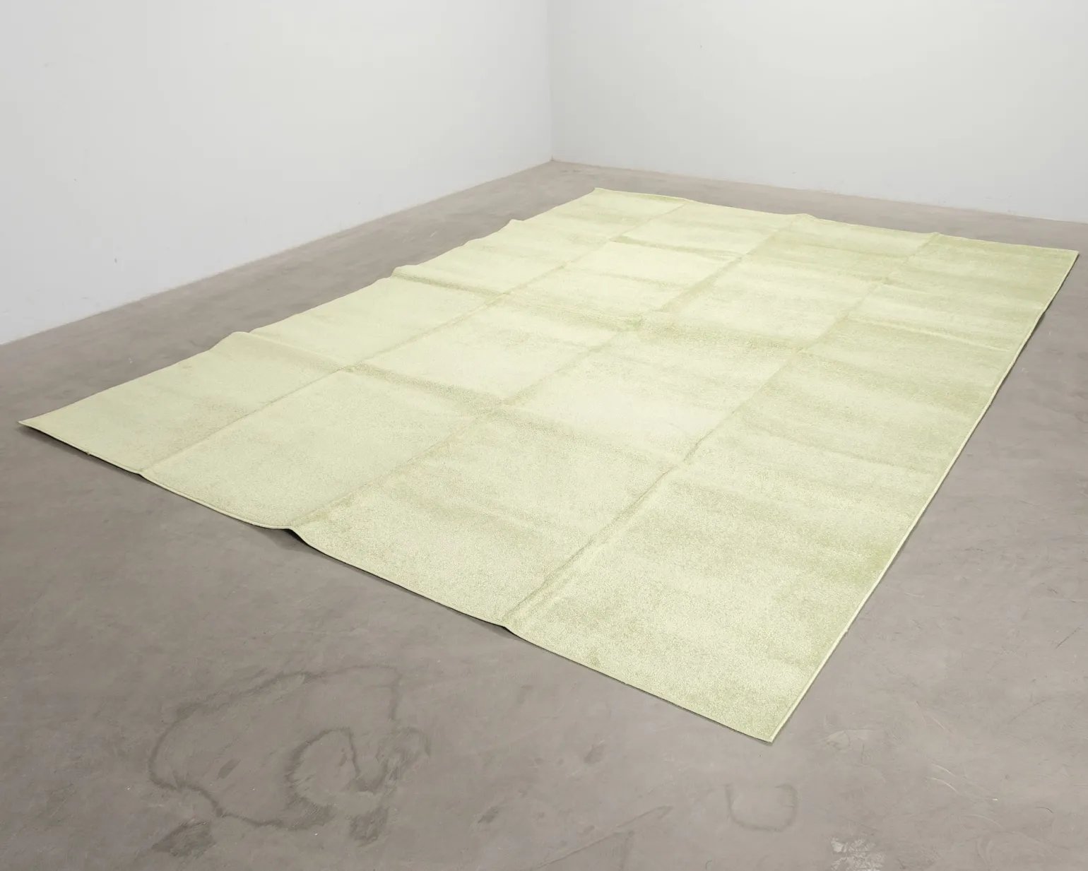 Rugvista matta 300 x 400 cm grön