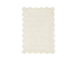 Rugvista matta 120 x 180 cm vit