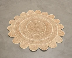 Rugvista Mia matta ø 150 cm beige