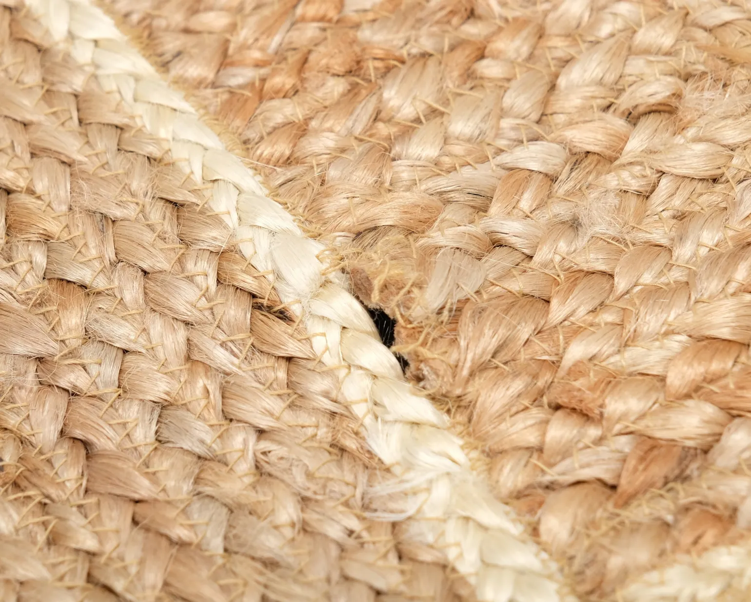 Rugvista Mia matta ø 150 cm beige