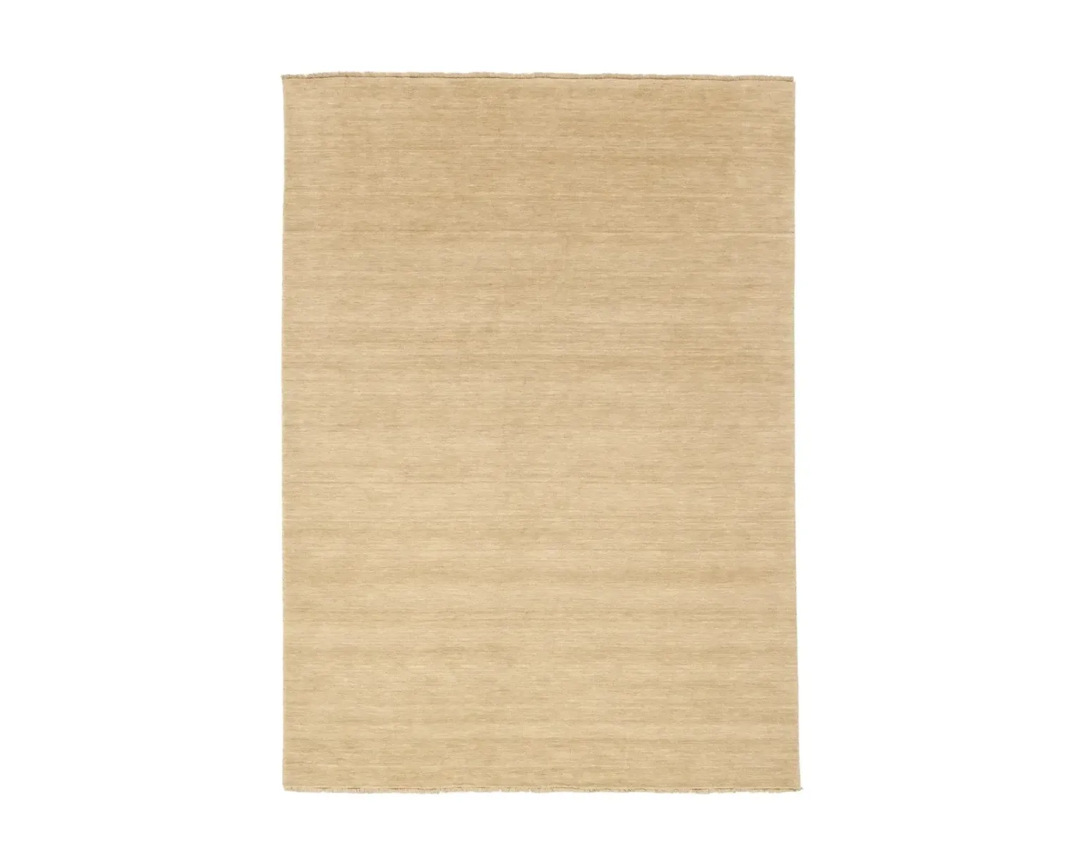 Rugvista Premium Handloom Fringes ullmatta 80 x 120 cm beige