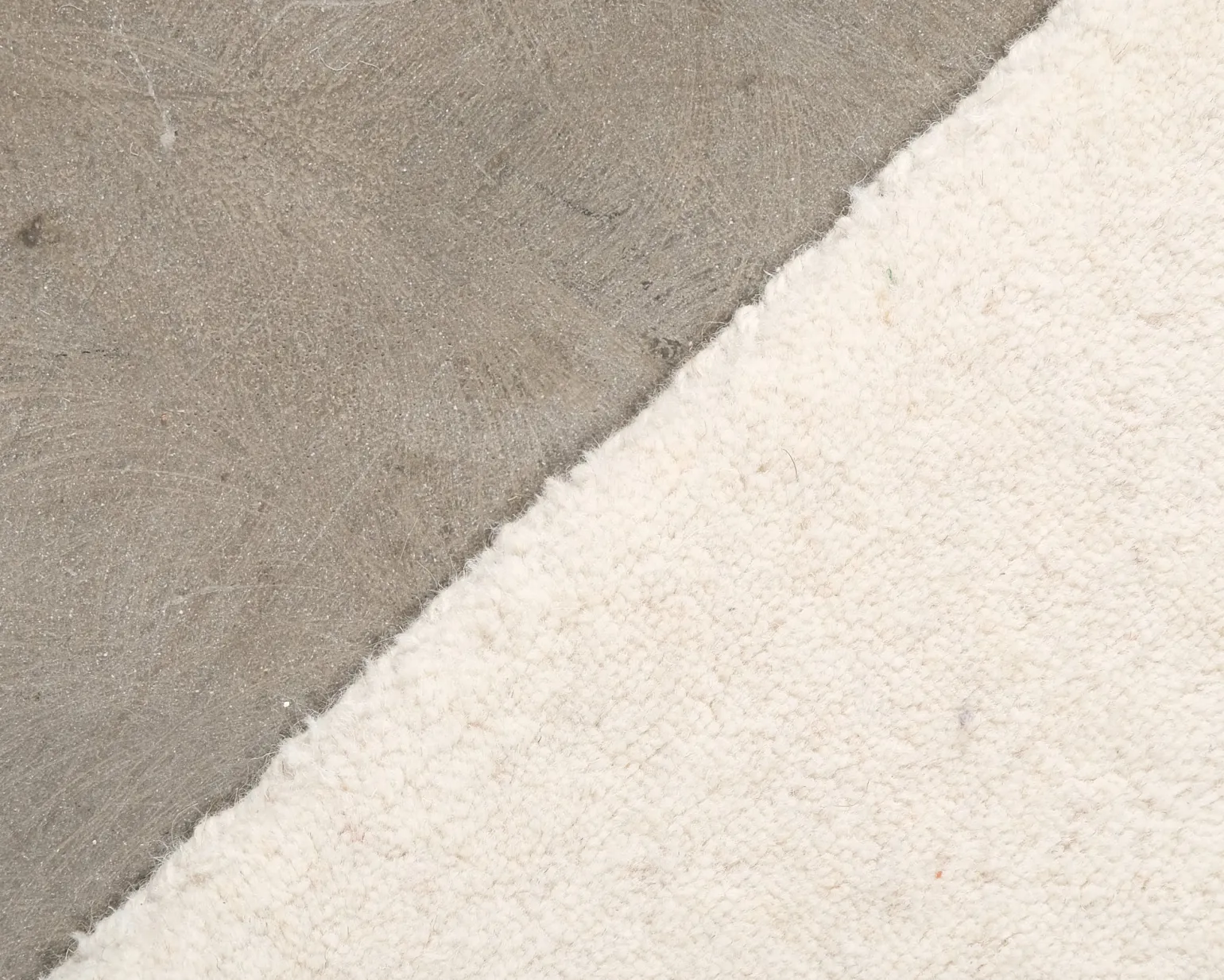 Rugvista Premium Handloom Fringes ullmatta 200 x 250 cm benvit