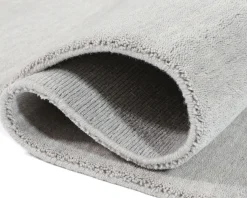 Rugvista Premium Handloom Fringes ullmatta 250 x 350 cm silver