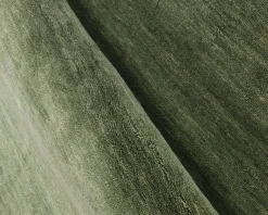 Rugvista Premium Handloom runt matta ø 200 cm grön
