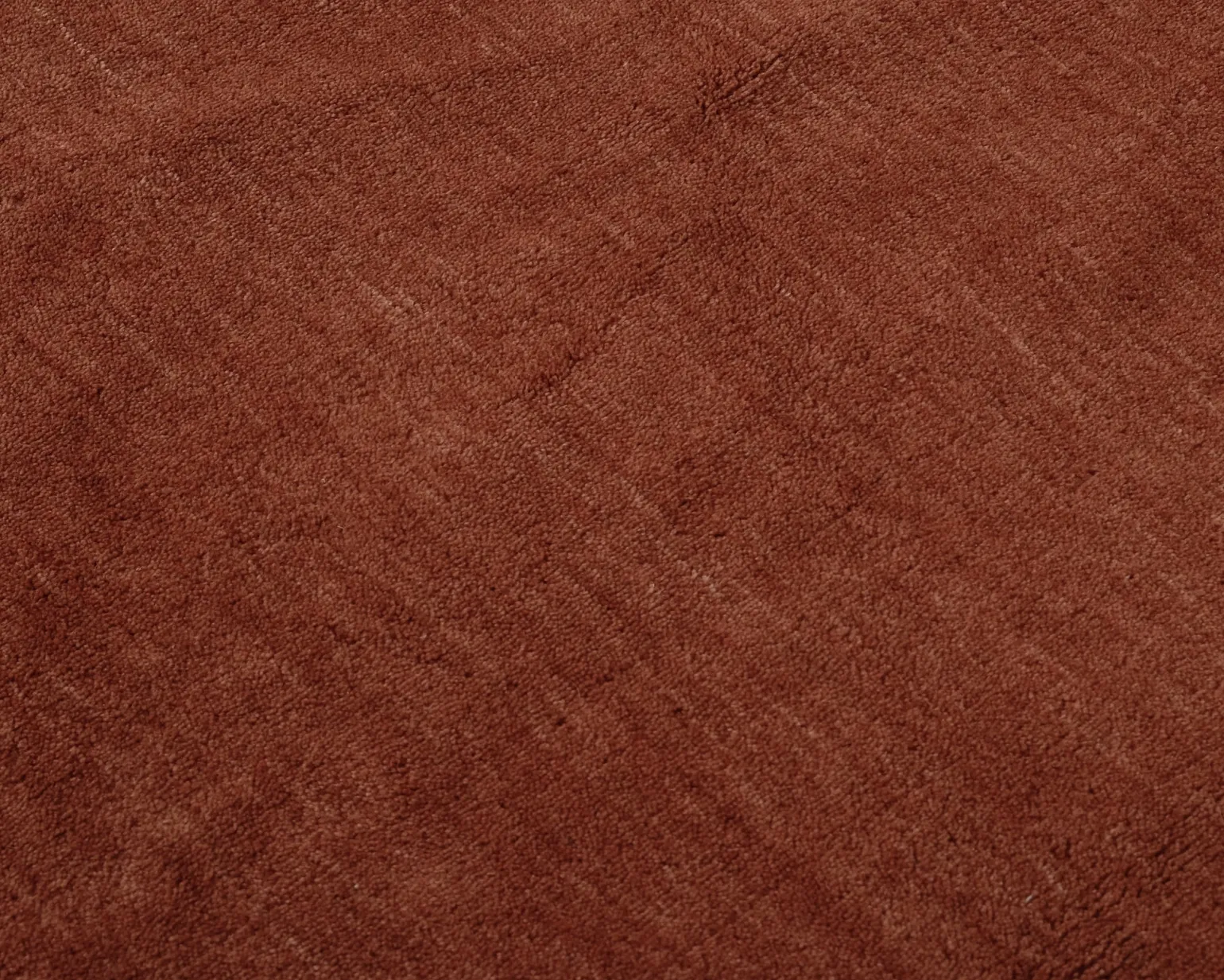 Rugvista Premium Handloom runt ullmatta ø 200 cm senapsgul