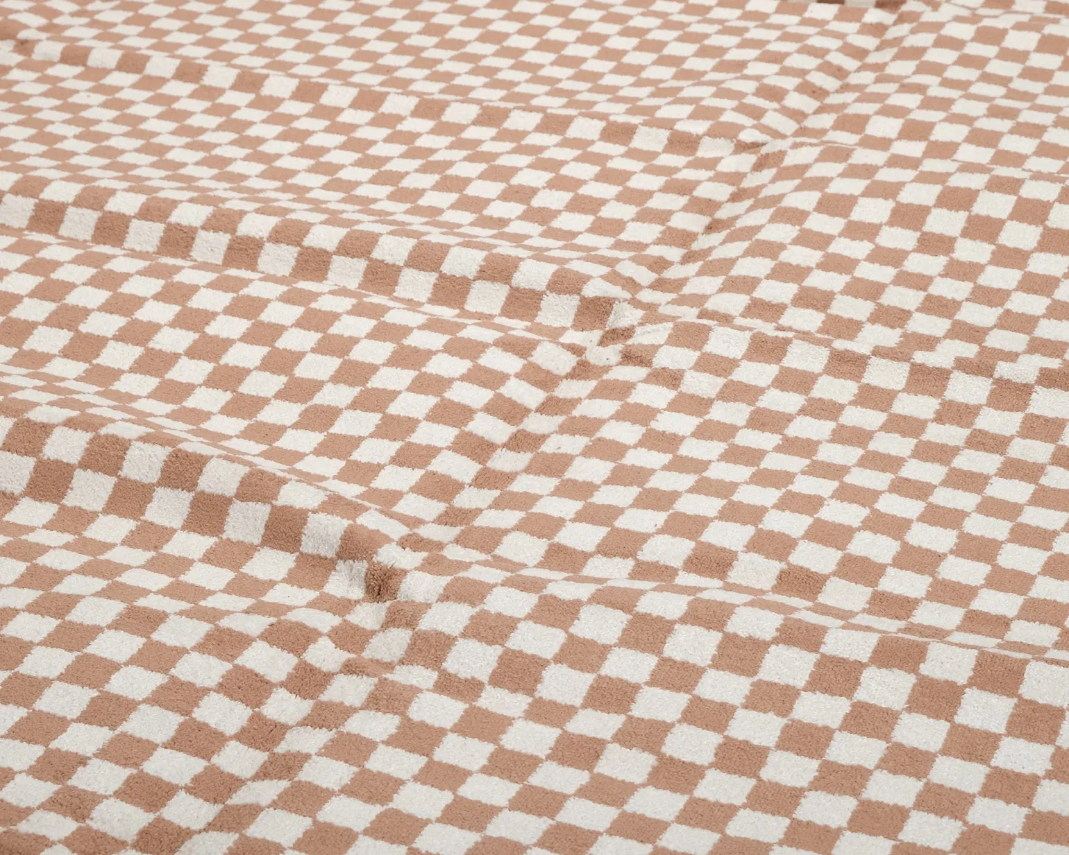 Rugvista Scandina matta 300 x 400 cm orange / vit