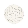 Rugvista Whisper matta ø 200 cm vit / beige