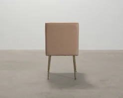 Ruth & Joanna Art matstol beige läder
