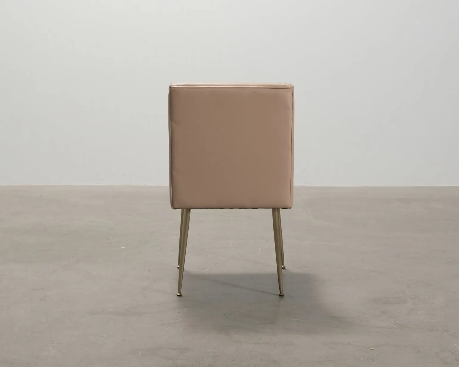 Ruth & Joanna Art matstol beige läder